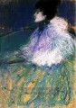 Femme en vert 1901 Kubismus